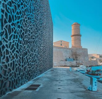 MARSEILLE GROTTE COSQUER ET MUCEM