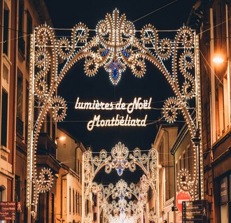 Marchés de Noël en Alsace et Lumières de Montbéliard